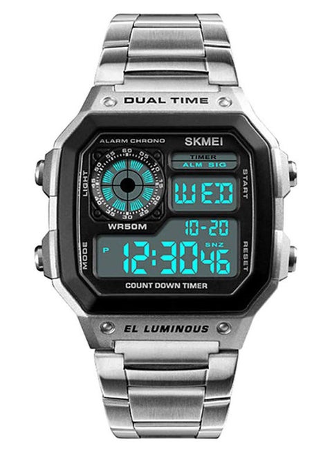 Men's Water Resistant Digital Watch 1335