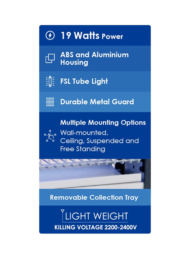 Sanford 19W FSL UVA Tube Light Insect Attracting and Killer White  - Image 4
