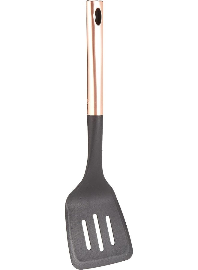 راج قلابة طعام للتقديم بمقبض نحاس أسود/ذهبي - Image 1