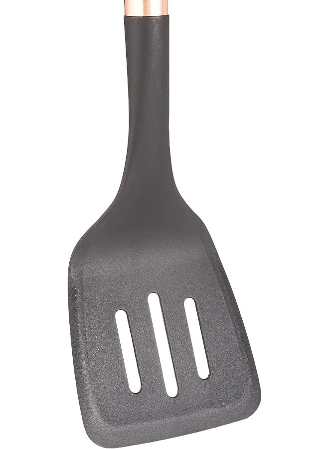 راج قلابة طعام للتقديم بمقبض نحاس أسود/ذهبي - Image 3