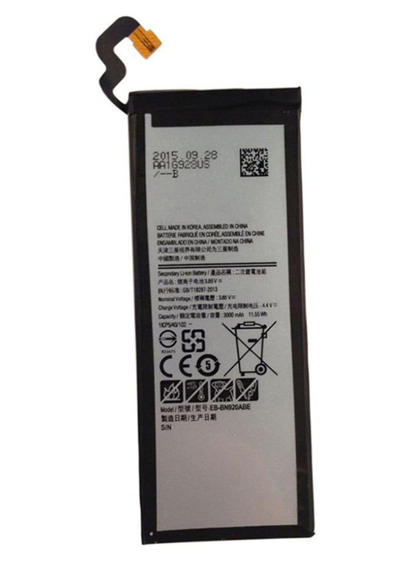 سامسونج بطارية بديلة لهاتف سامسونج جالاكسي نوت 5 3000 mAh أسود/فضي