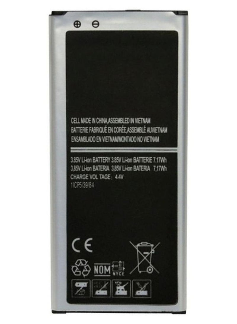 سامسونج بطارية بديلة بسعة 1860 مللي أمبير في الساعة لهاتف سامسونج جالاكسي ألفا G850 1860 mAh أسود/فضي