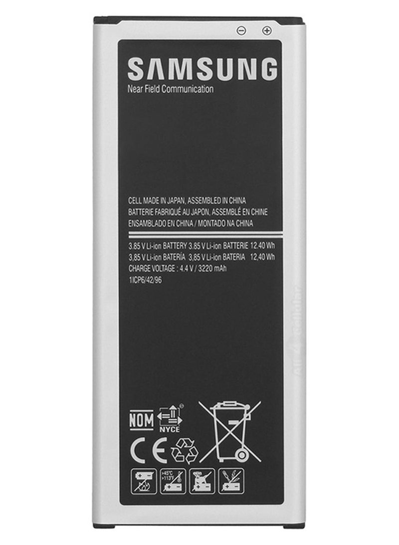 سامسونج بطارية بديلة لهاتف سامسونج جالاكسي نوت 4 3200 mAh أسود/فضي