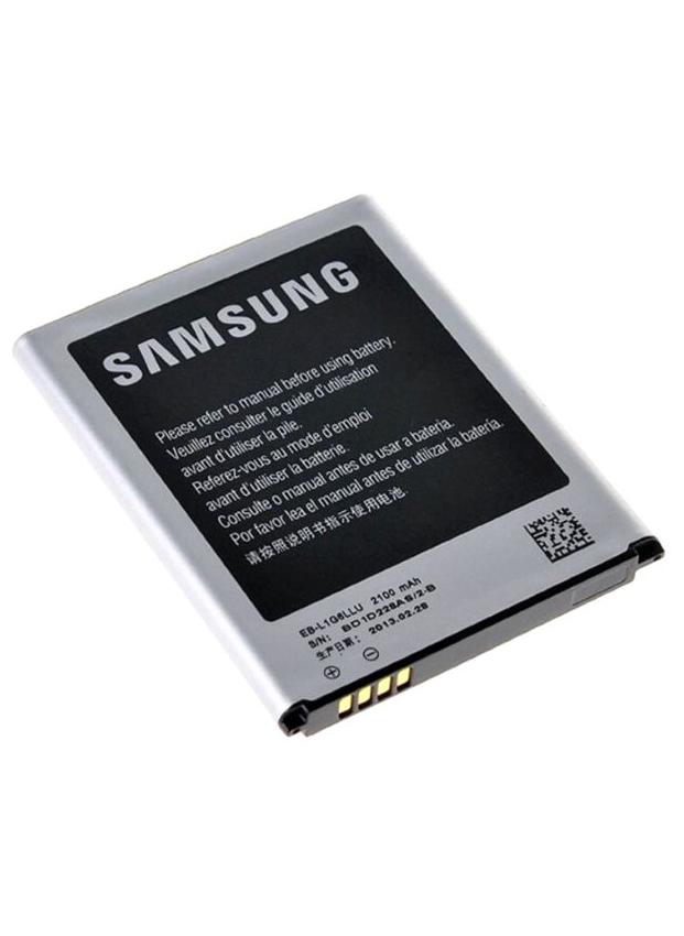 سامسونج بطارية بديلة لهاتف سامسونج جالاكسي إس III / 19300 2100 mAh أسود/فضي - Image 1