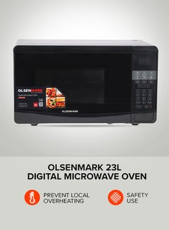 Olsenmark Digital Microwave Oven 20 L 1150 W OMMO2261W White/Black  - Image 5
