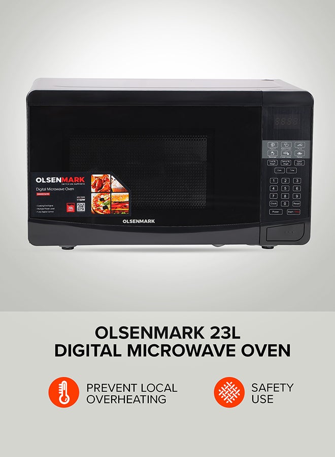 أولسنمارك فرن ميكروويف 20 L 1150 W OMMO2261W أبيض/ أسود  - Image 5