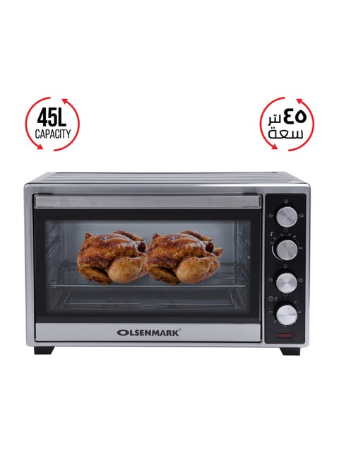 فرن ذو حمل حراري 45 L 2000 W OMO2266G أسود