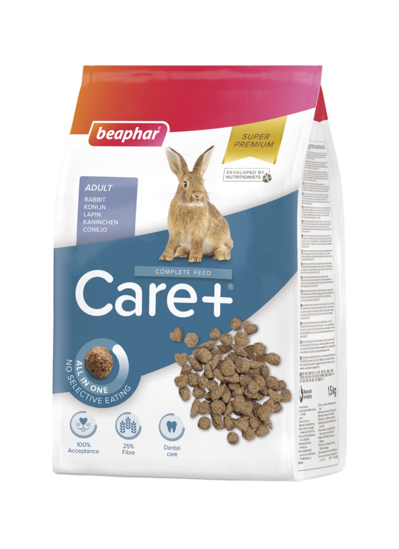 beaphar Care+ Rabbit Food Multicolour 1.5kg - Image 1