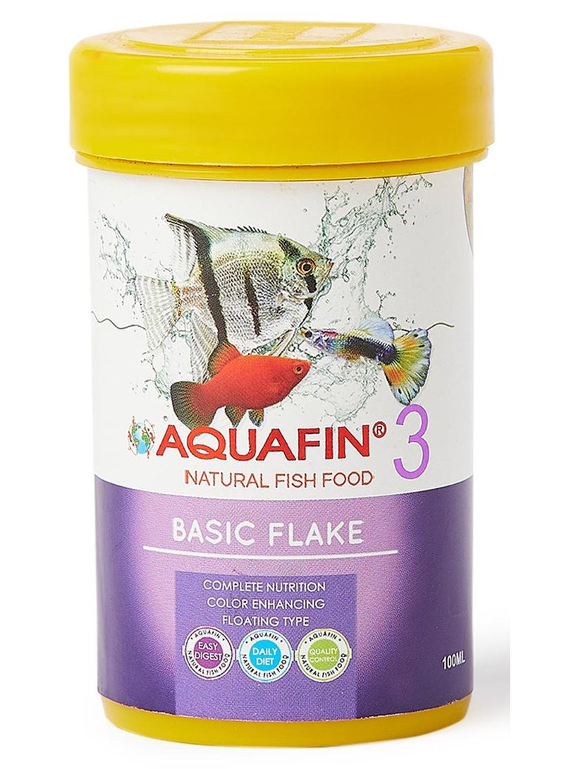 أكوافين طعام يومي للأسماك على شكل رقائق لنمط غذائي متازن 100ملليلتر - Image 1