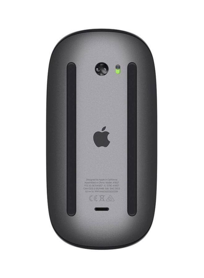 Apple Magic Mouse 2 Multi-Touch Surface, Wireless, Rechargeable Battery, Bluetooth Connectivity, Compatible with Mac or iPad Space Grey - Image 3