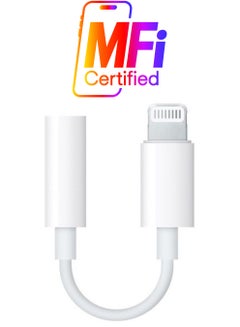 Generic Headphone Adapter For Apple iPhone 7 White 