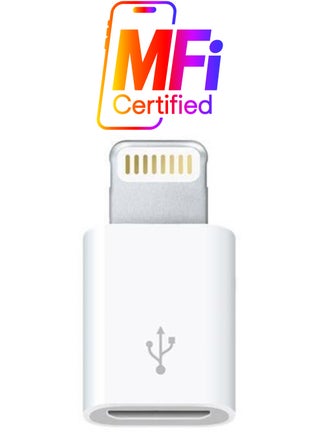 Lightning To Micro USB Adapter White - pnsku/N16049372A/45/_/1738266224/fa1c4cd0-d41b-4bd8-81e3-6f0d9fb38607
