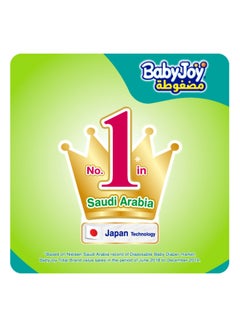 BabyJoy Compressed Diamond Pad Diaper Size 6 Junior XXL Mega Box 114 Count  - Image 3