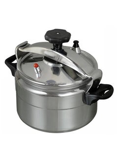 Sonica Popular Aluminium Non-Stick Induction Compatible Base Pressure Cooker Silver/Black 9Liters 