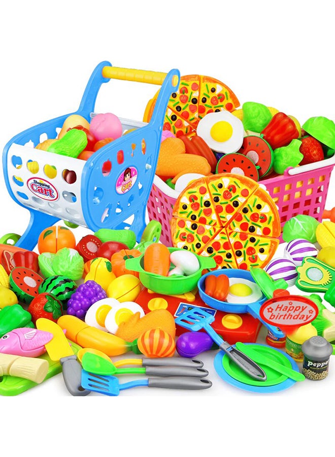 CYTHERIA 25-pieces Creative Kitchen Pretend Play Toy Set With Non-toxic Material for Kids 12x12x10cm - Image 2