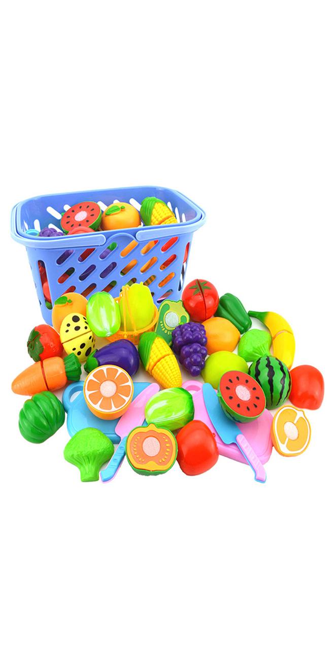 سيثيريا مجموعة ألعاب التظاهر بالمطبخ مكونة من 25 قطعة مع مواد غير سامة للأطفال 12x12x10 سم 12x12x10سم - Image 1