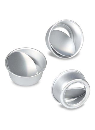 Round Removable Bottom Cheesecake Pan Silver 8inch - view 2