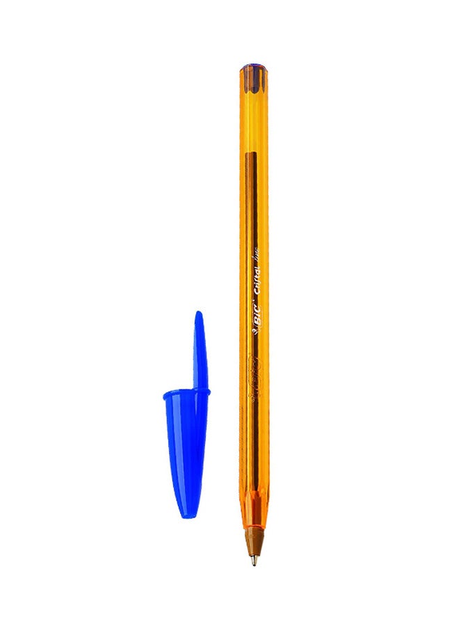 Bic 50-Piece Cristal Ball Point Pen Yellow/Blue - Image 3