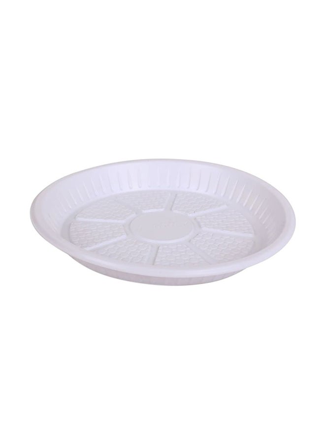 Hotpack 25-Piece Disposable Plate And 50Cup Free Set Combo Pack White - Image 3