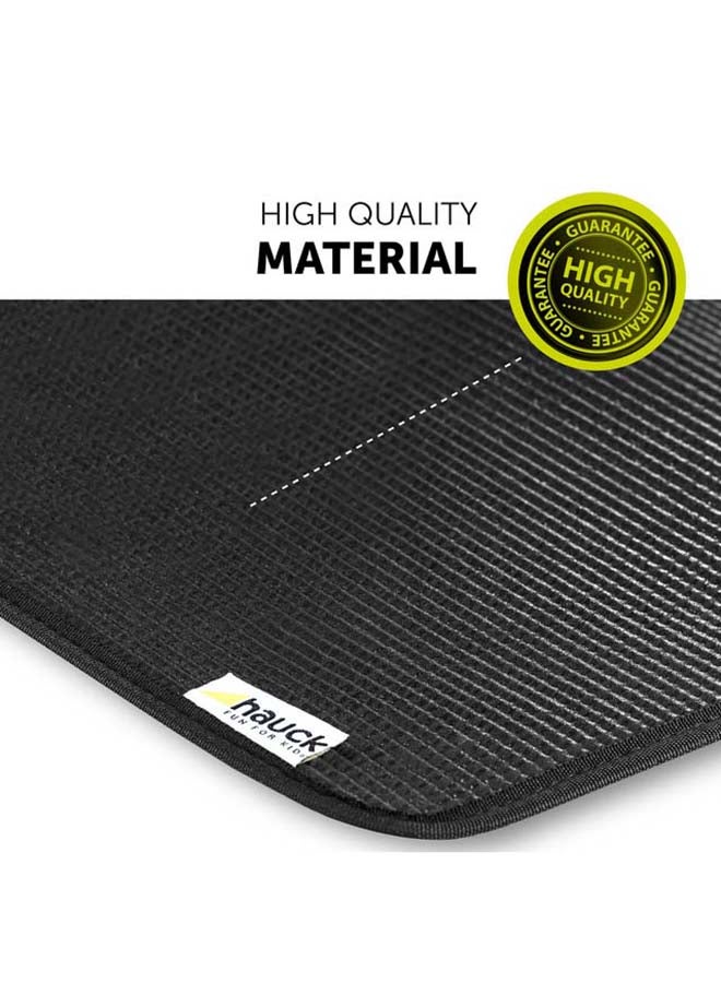 hauck - Sit On Me Deluxe Car Seat Protector For Child Seats Compatible With Isofix, Rear - Facing Car Seats And Infant Carriers, Car Seat Organizer, 47 X 121 Cm - Black - Image 1