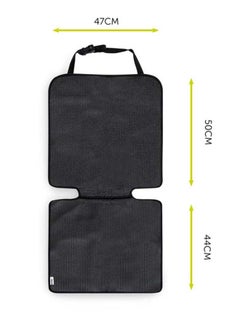 hauck Sit On Me Deluxe Car Seat Protector For Child Seats Compatible With Isofix, Rear - Facing Car Seats And Infant Carriers, Car Seat Organizer, 47 X 121 Cm - Black  - Image 3