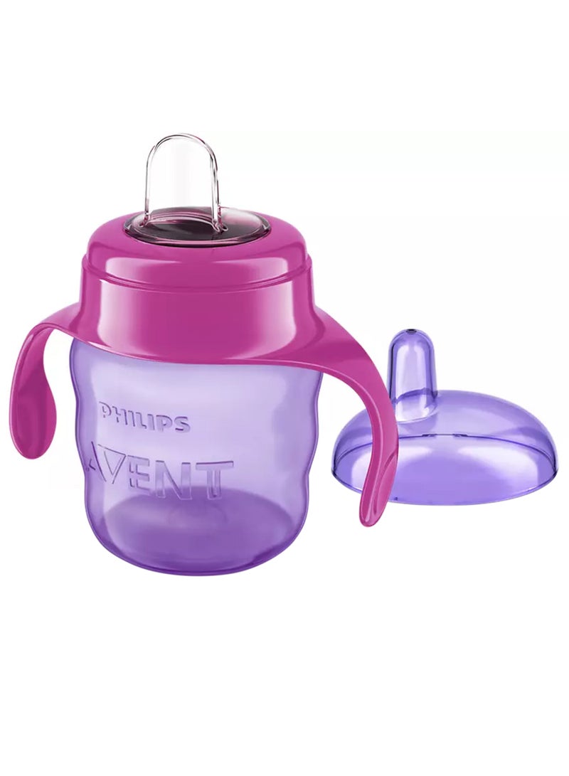 Classic Baby Training Soft Silicone Sippy Cup 6M+, 200 Ml - Purple And Pink - pnsku/N16322563A/45/_/1724241792/6ea6eb9e-4d71-4f1d-9d96-7618673b316d