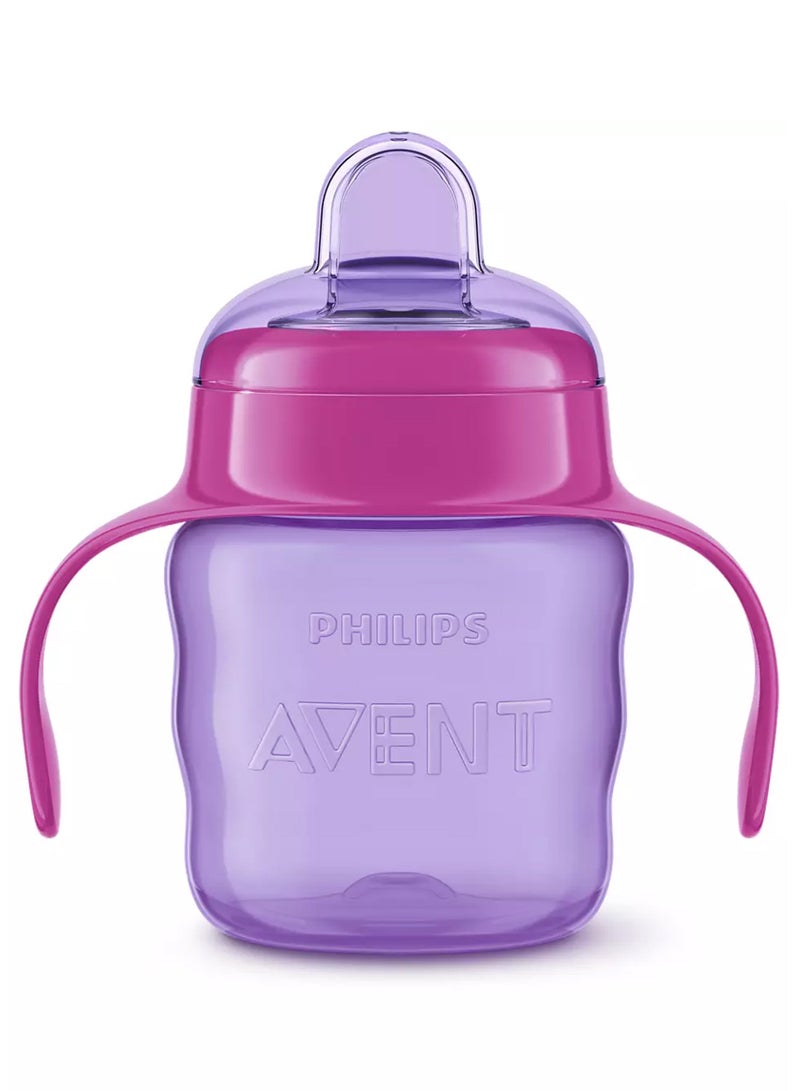 Classic Baby Training Soft Silicone Sippy Cup 6M+, 200 Ml - Purple And Pink - pnsku/N16322563A/45/_/1724241907/8b1196d7-b149-4f16-9bc0-7089f748780b