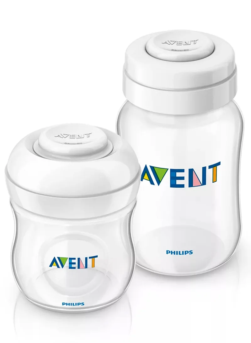 Philips Avent مجموعة من 6 أقراص إغلاق لزجاجة الرضاعة - أبيض