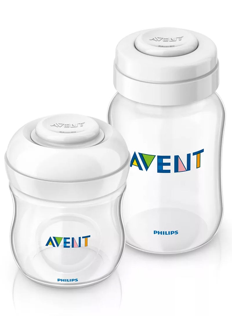 PHILIPS AVENT Pack Of 6 Baby Feeding Bottle Sealing Disc For Milk Storage - White  - Image 4