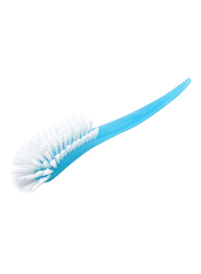 PHILIPS AVENT Baby Feeding Botlle And Teat Durable Cleaning Brush With Curved Head - Blue  - Image 1