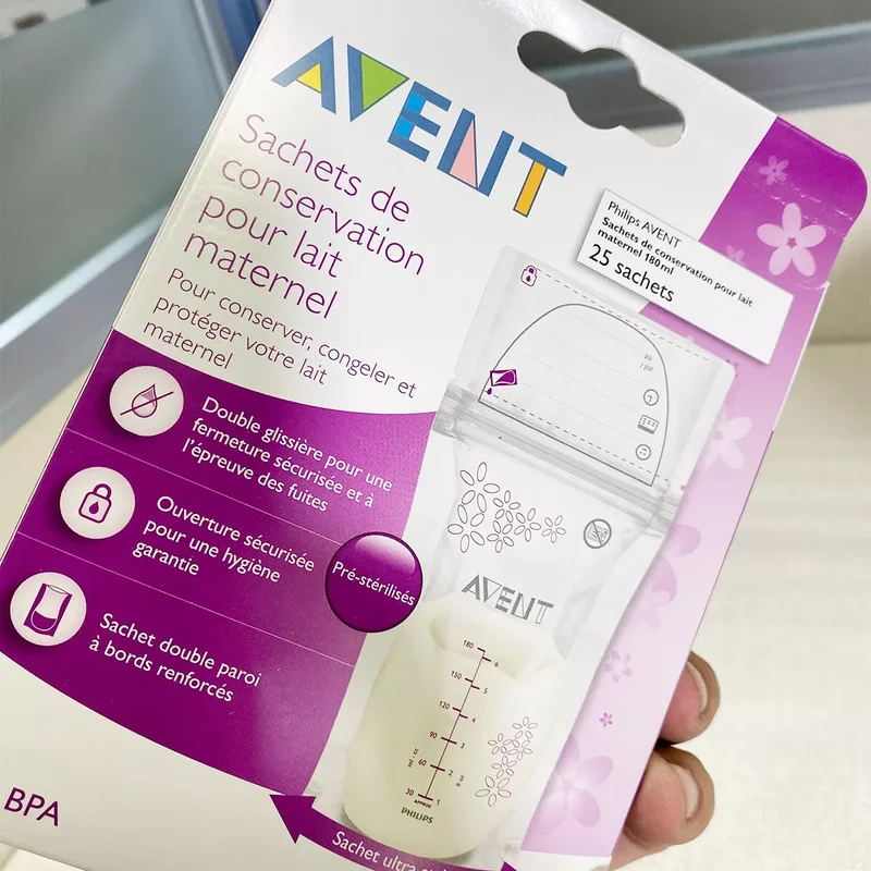 PHILIPS AVENT - Breastmilk Storage Bags 180 Ml , 25 Count - Image 1