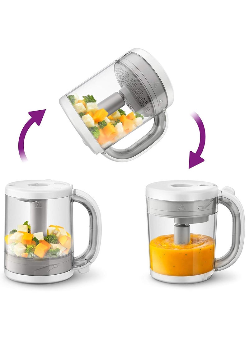 Avent 4 In 1 Combined Steamer And Blender (Scf883/02) - pnsku/N16322630A/45/_/1724246918/e8e871bf-26ab-432c-a7fa-d7ca98aeb414