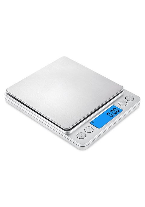 Electronic Mini Kitchen Weight Scale Silver