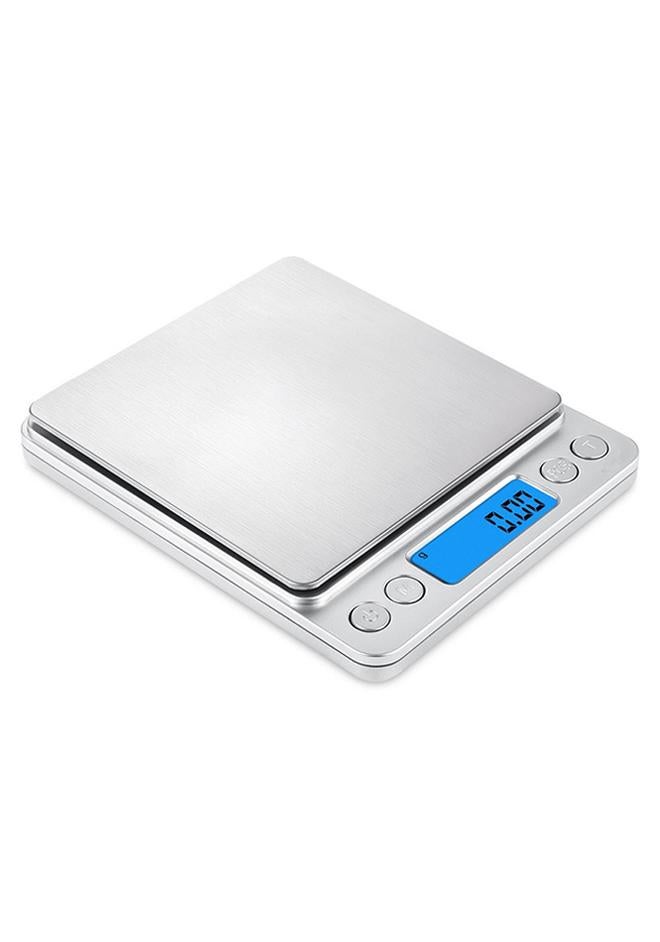 Electronic Mini Kitchen Weight Scale Silver