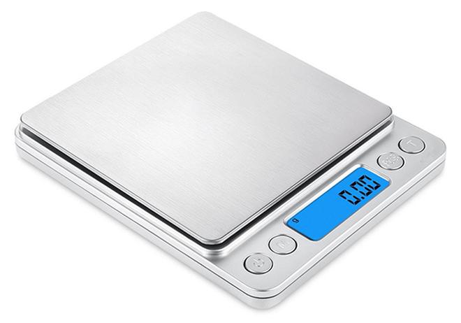 Electronic Mini Kitchen Weight Scale Silver