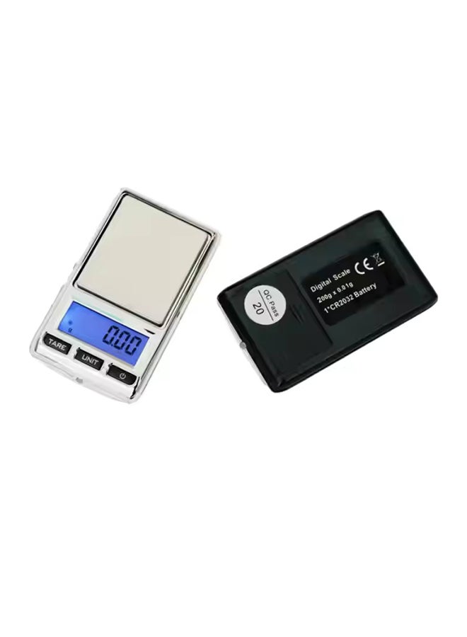 Generic - Digital Portable Pocket Scale 500 gram Silver - Image 1