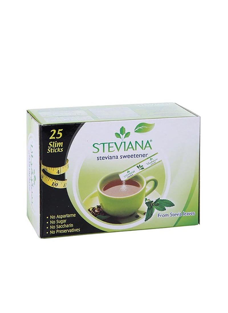 ستيفيانا أعواد محلى للنحافة من 25 قطعة 1.5جرام - Image 1