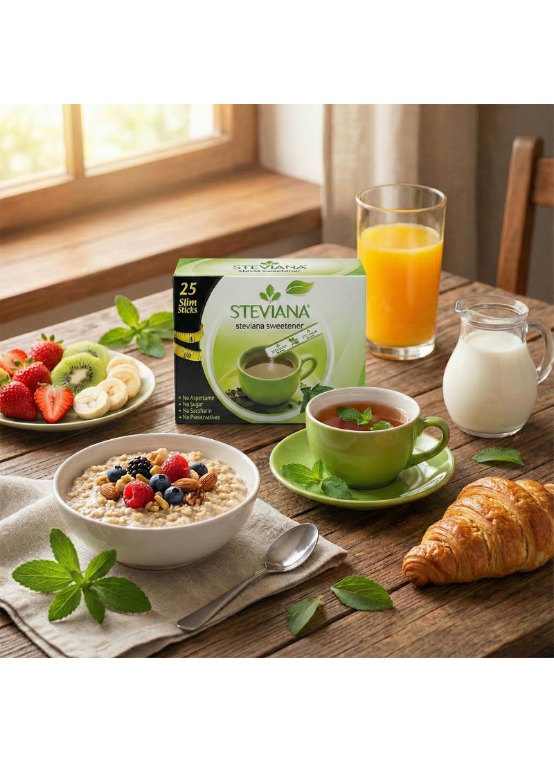 ستيفيانا أعواد محلى للنحافة من 25 قطعة 1.5جرام - Image 5