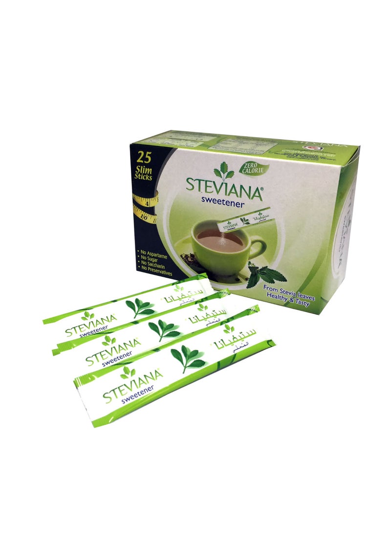 ستيفيانا أعواد محلى للنحافة من 25 قطعة 1.5جرام - Image 4