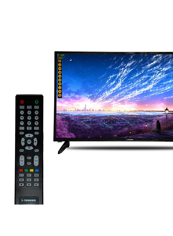 تلفزيون LED بدقة عالية مقاس 32 بوصة مزود بتقنية DVBT أسود TRO32LED / TRO32LEDT / TRO32LED -FL أسود TRO32LED / TRO32LEDT / TRO32LED -FL أسود