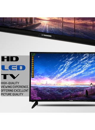 تلفزيون LED بدقة عالية مقاس 32 بوصة مزود بتقنية DVBT أسود TRO32LED / TRO32LEDT / TRO32LED -FL أسود TRO32LED / TRO32LEDT / TRO32LED -FL / TRO32LED5 أسود - view 3
