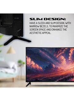 توشيرو تلفزيون LED بدقة Full HD مقاس 43 بوصة مع DVBT، ومعدل تحديث 60 هرتز، و1 جيجابايت، و1080 بكسل TOSHIRO 43 LED TV مع DVBT2 TRO43LEDT / TRO43LED أسود TOSHIRO 43 LED TV WITH DVBT2 TRO43LEDT / TRO43LED أسود  - Image 3