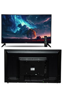 توشيرو تلفزيون LED بدقة Full HD مقاس 43 بوصة مع DVBT، ومعدل تحديث 60 هرتز، و1 جيجابايت، و1080 بكسل TOSHIRO 43 LED TV مع DVBT2 TRO43LEDT / TRO43LED أسود TOSHIRO 43 LED TV WITH DVBT2 TRO43LEDT / TRO43LED أسود  - Image 2