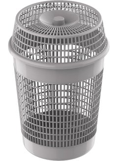 Cosmoplast 65L Round Tall Laundry Bin Grey 65.0Liters  - Image 1