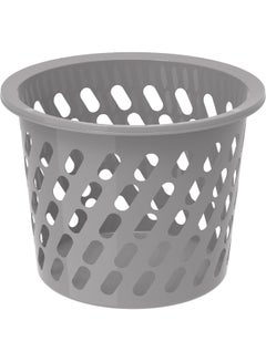 Cosmoplast Plastic Mini Laundry Basket 45L Grey 45.0Liters  - Image 1
