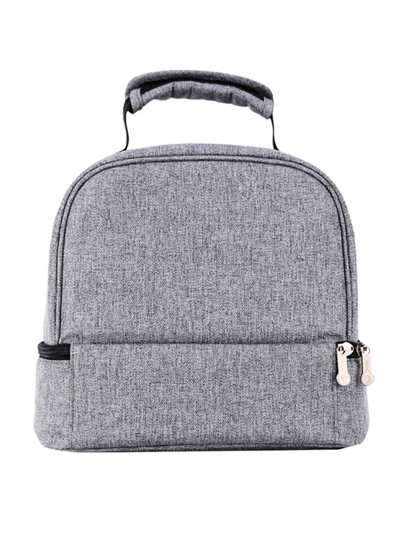 Sunveno - Insulated Bottle And Lunch Bag - Grey - Image 1