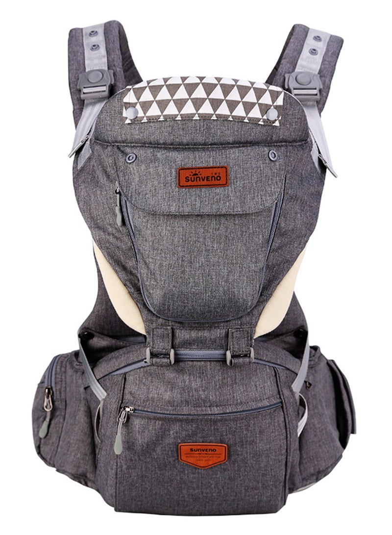 Sunveno - Kangaroo Style Ergonomic Baby Carrier - Multicolour - Image 1
