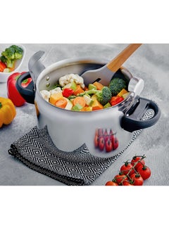 Electus Stainless Steel Pressure Cooker Silver 9Liters  - Image 2