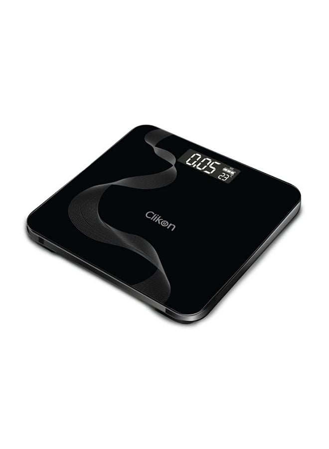 Clikon Digital Display Bathroom Scale Grey/Clear 21.5x39.5x21.5cm  - Image 2