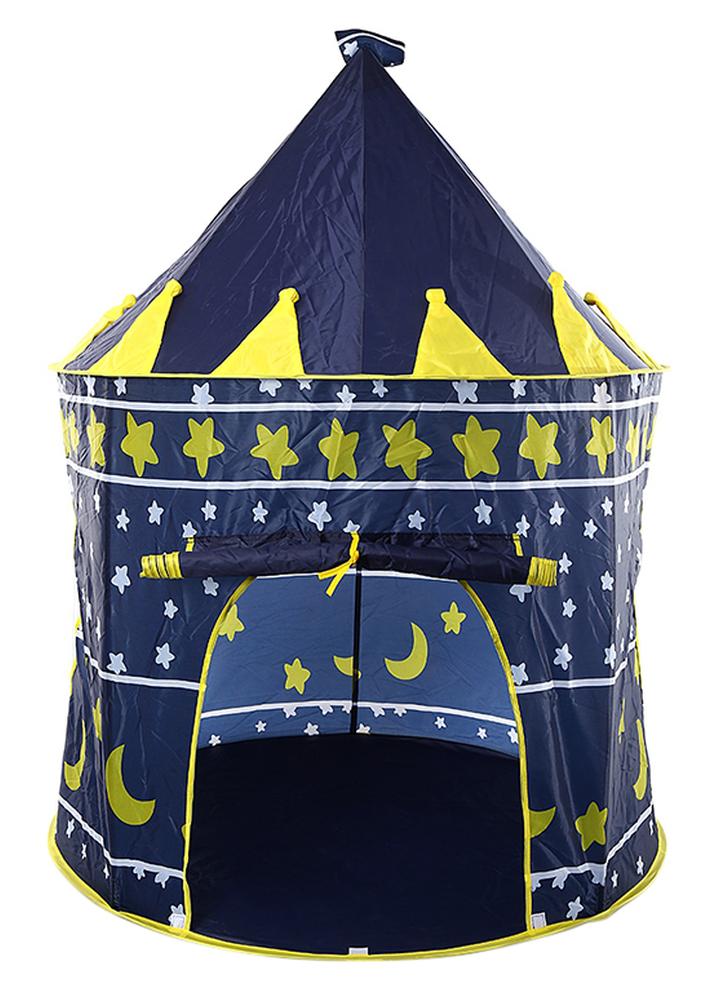 خيمة لعب صغيرة برينسيس كاسل قابلة للطي والنقل وخفيفة الوزن للأطفال 105x105x135سم - Image 1